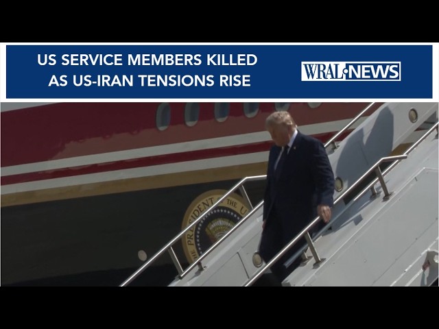 US SERVICE MEMBERS KILLED AS US-IRAN TENSIONS RISE