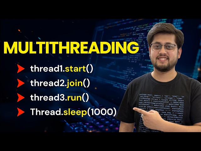 Multithreading in Java for Beginners | Threads, Runnable, start() vs run(), sleep() vs join()