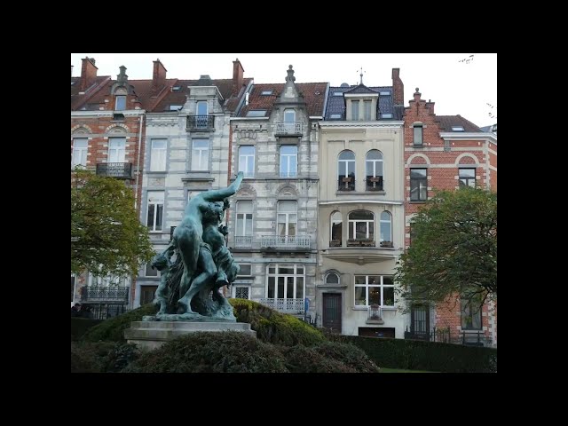 Bruxelles l'Art Nouveau et Chef-d'Œuvres : L'Hôtel van Eetvelde et le Square Ambiorix