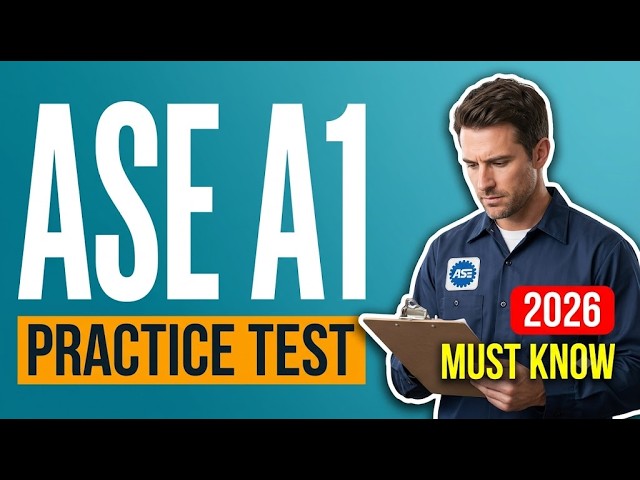 ASE A1 Engine Repair Practice Test: Questions & Answers