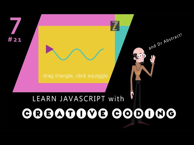 VID 21 - SQUIGGLES - Learn JavaScript with Creative Coding - fun, colorful and free!