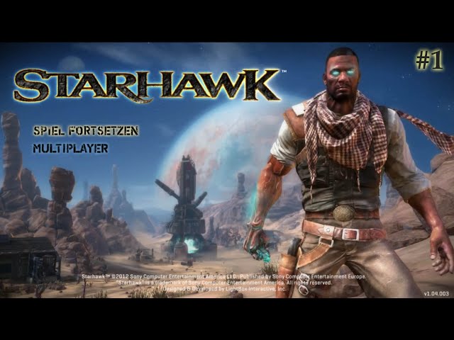 Starhawk Longplay #1 (Playstation 3)