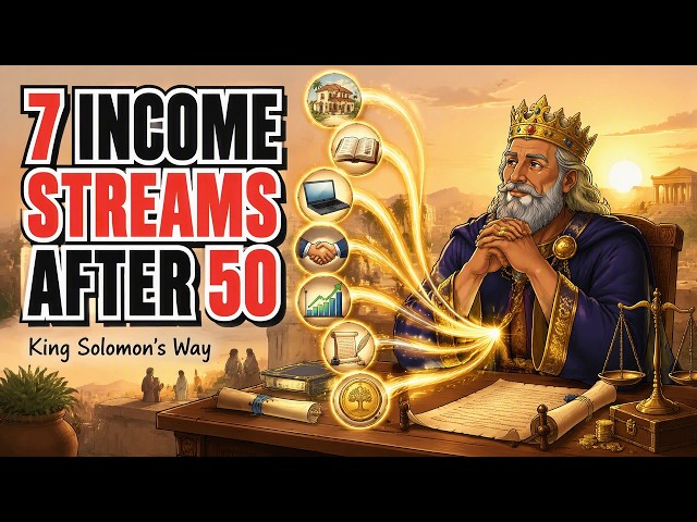 7 Income Streams You Can Build After 50 (The Proverbs Blueprint)