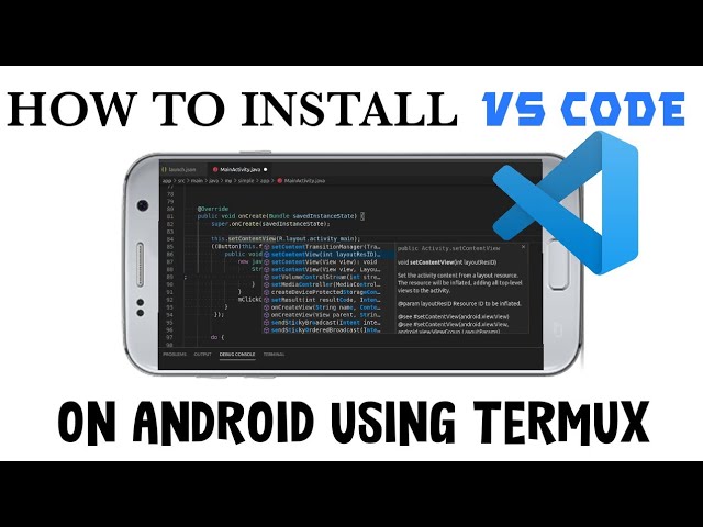 How To Install vscode On Android