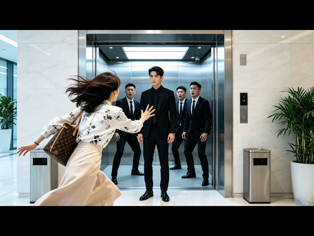 A poor girl accidentally enters the CEO's private elevator and immediately catches the big boss's...