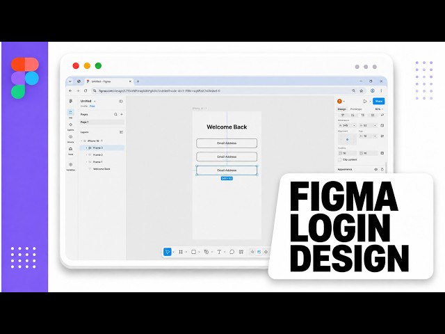 How to Design a Login Screen in Figma (Welcome Users Securely)