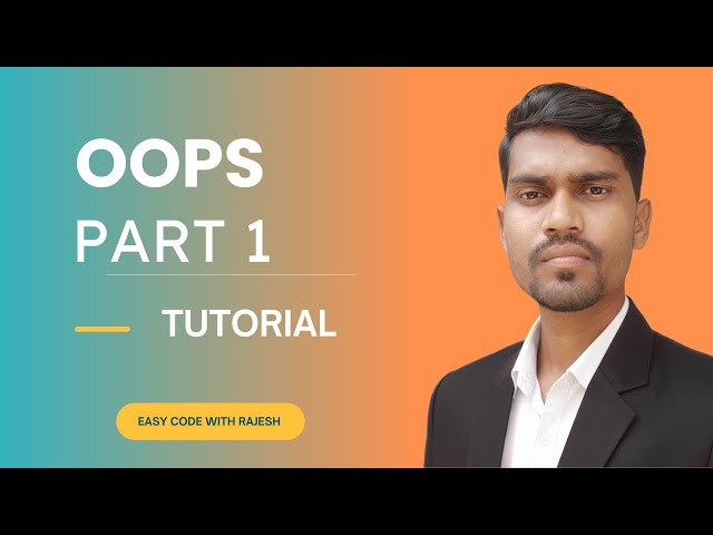 OOPs Concepts in Java | Most Important Topics for Coding & Interviews