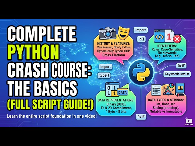 Python Programming Basics | Complete Beginner Introduction