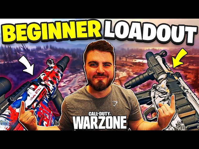 Warzone Beginner Loadout - *NEW* BEST STARTER LOADOUT for Beginners to WIN! (Warzone Loadout Guide)