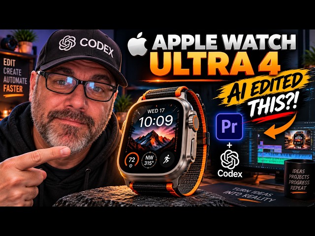 I Let Codex Edit My Apple Watch Ultra 4