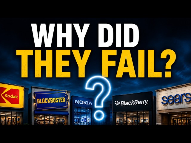10 Companies That Failed Because Leaders Ignored Change | Business Case Study