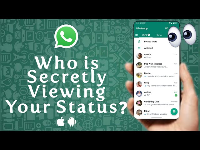 How to See Who Secretly Viewed Your WhatsApp Status or Profile