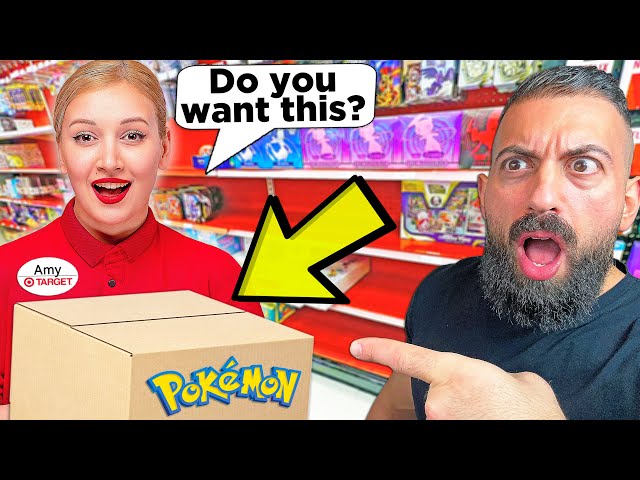 I Did NOT Expect This Employee To Have These Pokemon Cards!
