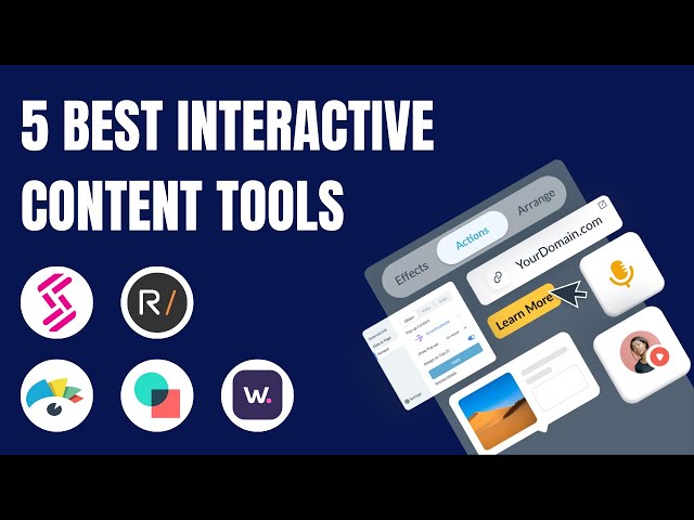 5 Best Tools To Create Interactive Content (Full Demo)