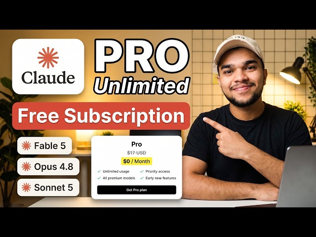 Claude Code Is NOW FREE? Complete Setup Guide (2026) | Use All Claude Models