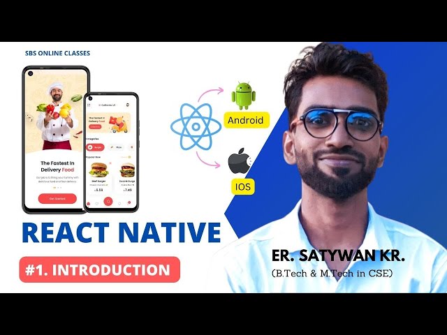 React Native Tutorial in Hindi #1 Introduction | What is React Native