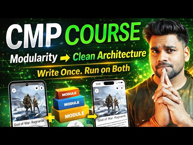 🎯 The ULTIMATE CMP App Dev Course in 2026 |  Build Gamopedia Multi Module + KTOR Client + SQLDelight