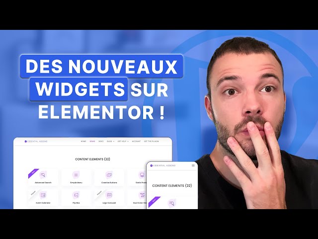 Essential Addons : Ajoutez de nouveaux widgets à Elementor !