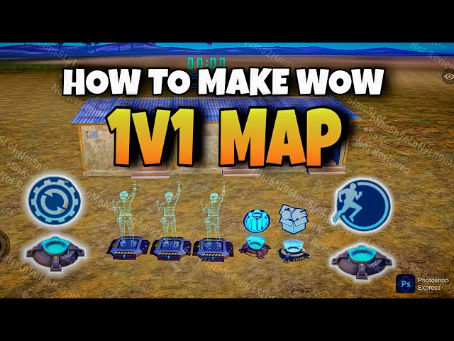 How to Create a 1v1 WOW Map | How to Create a WOW Map | RANGBAZ YT with PUBG MOBILE