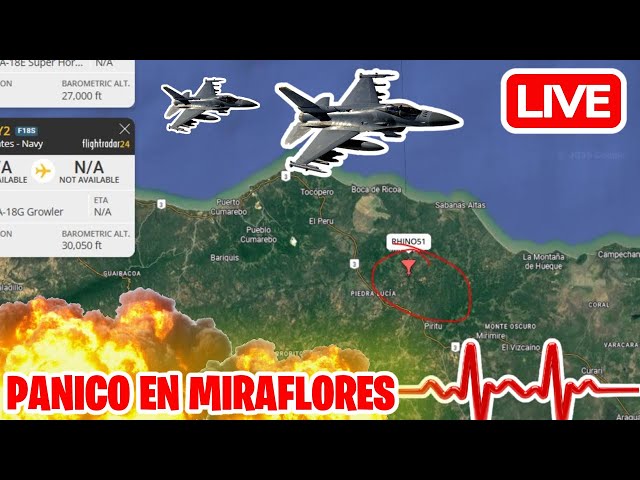 🔴DIRECTO ÚLTIMA HORA: "FALSA ALARMA SIEMBRA EL PANICO EN MIRAFLORES" ⚠️ NOTICIAS VENEZUELA HOY