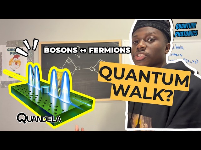Quantum Walks Explained | Photonic Quantum Computing with Quandela Perceval