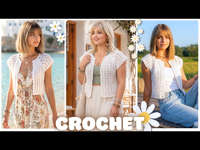 🌿THE HARDEST PART WILL BE CHOOSING THE COLOR 😏 EASY & QUICK CROCHET 😉 HANNELIE TUTORIAL @MamieCro...