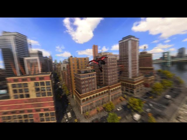 Marvel's Spider-Man 2 - Threading The Needle Swings Clip - Zero Swing Assistance