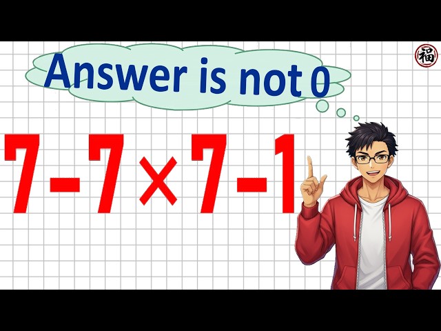 Can You Beat This Math Challenge And Complete All 7 Levels?