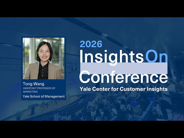 Why it Works: Can Knowledge Improve AI Generated Marketing Content? - Tong Wang | InsightsOn 2026