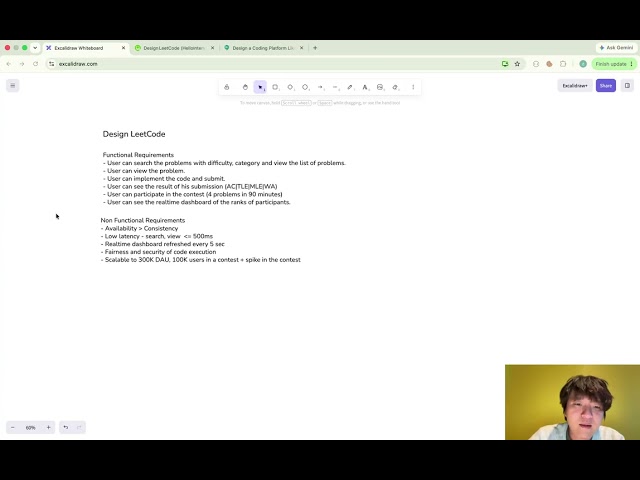 Design LeetCode - Part 1 Take 1 (System Design Practice)