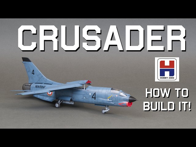 HOBBY2000 F-8 CRUSADER 1/48 - how to build it!