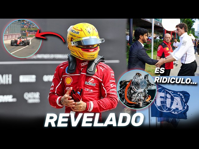 ¡RIDICULO de la FIA con el ADUO! que TOTO WOLFF EXPLOTA - REVELADO el PROBLEMA que HUNDIO a FERRARI