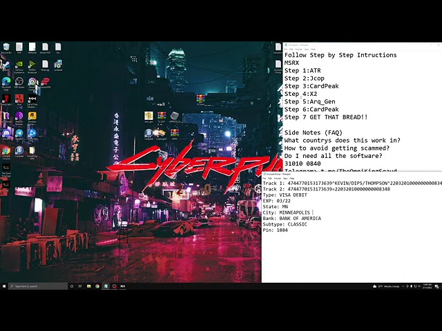 Emv software+Dumps with pins latest tutorial msrX6 swipe clone cards hit atm cashout method