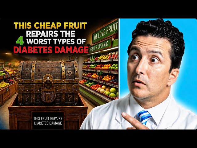 This Cheap Fruit Repairs the 4 Worst Types of Diabetes Damage