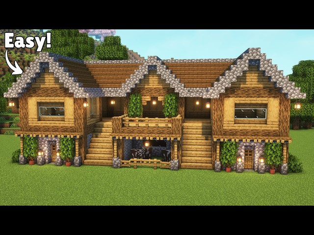 Minecraft: How to Build Ultimate Survival House | Tutorial