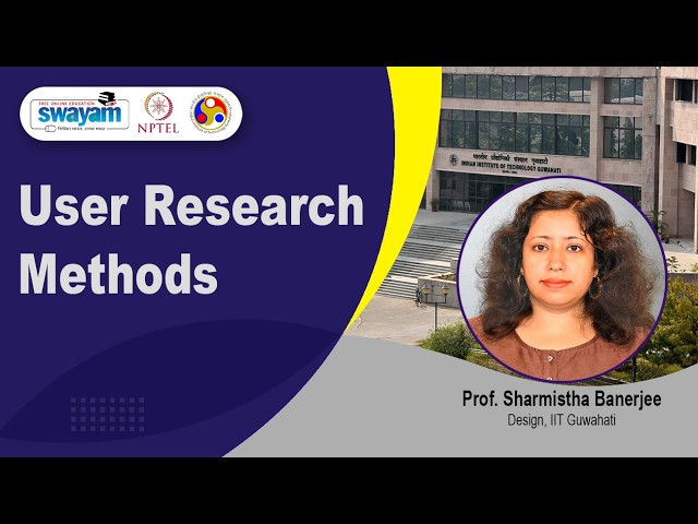 User Research Methods  [Intro video]