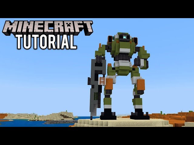 MINECRAFT : How To Build Thumbs Up BT-7274 Tutorial