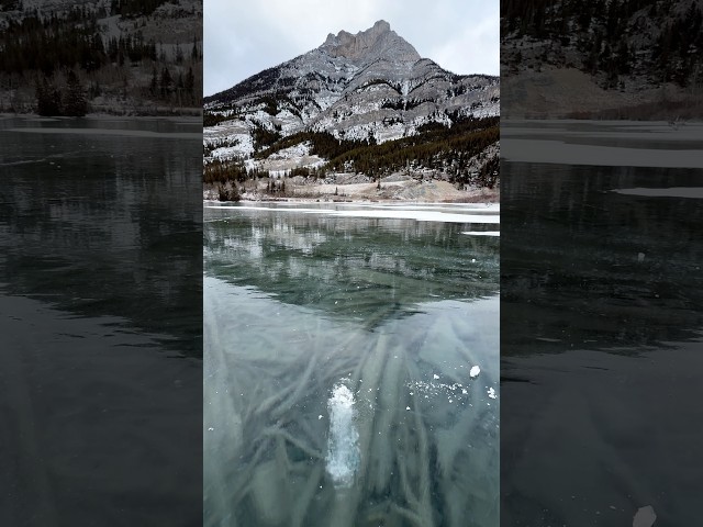 Winter ice ASMR #banff #alberta #mountains #asmr #nature #winter #ice #canada #canadianrockies
