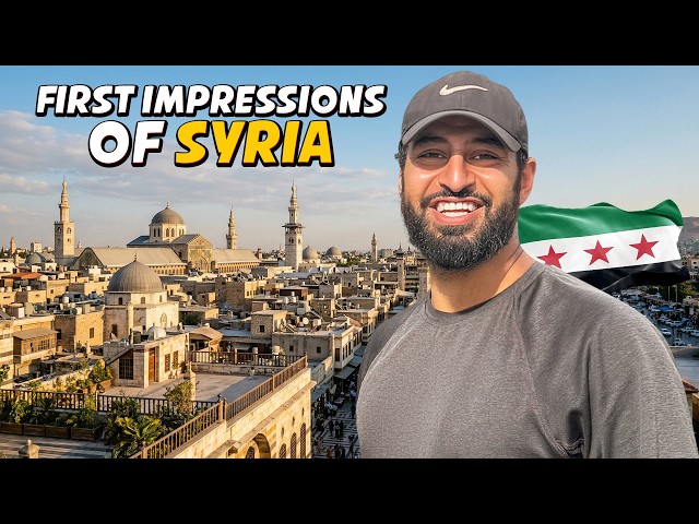 First Time in Damascus, Syria as a Palestinian 🇸🇾 | What Shocked Me The Most
