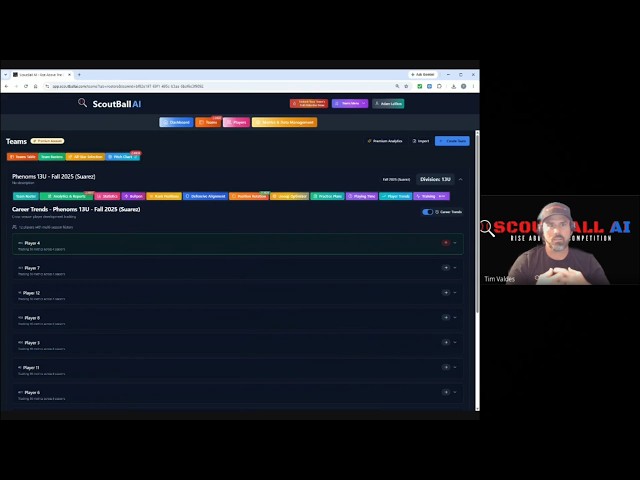Data-Driven Player Development #shorts