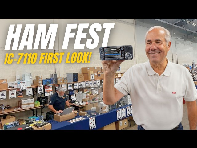 We Finally See the NEW Icom IC-7110! | Ham Fest 2026