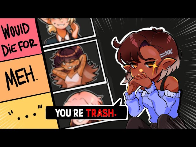 MEET MY OCS ⭐️ RANKING MY ORIGINAL CHARACTERS