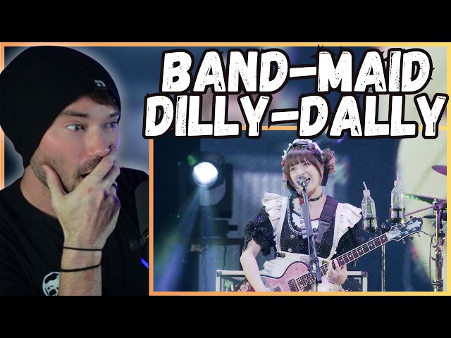 BAND-MAID / Dilly-Dally (Official Live Video) | Metal Vocalist Reacts