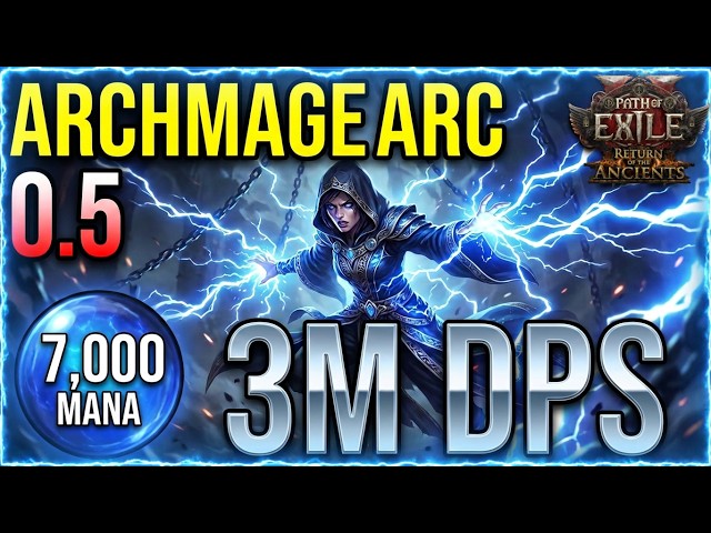 Path of Exile 2 [0.5] Archmage Arc Build Destroys Endgame!