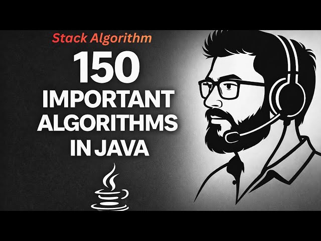 10. Stacks Algorithm  (Java)