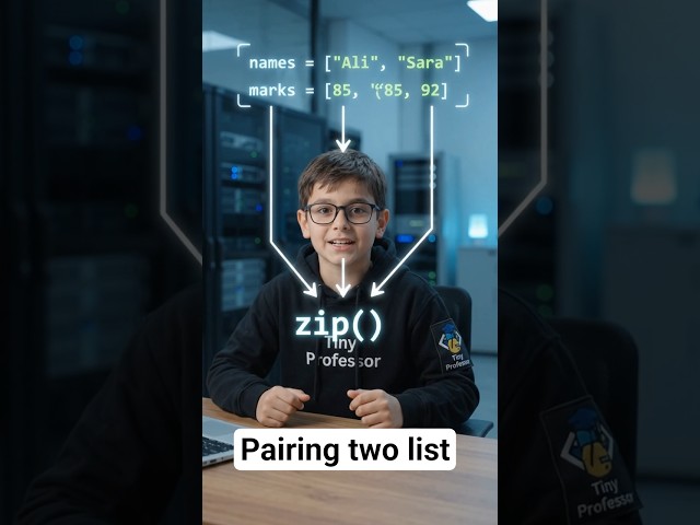 How to Combine Two Lists in Python Using Zip() 🐍 #shorts #python