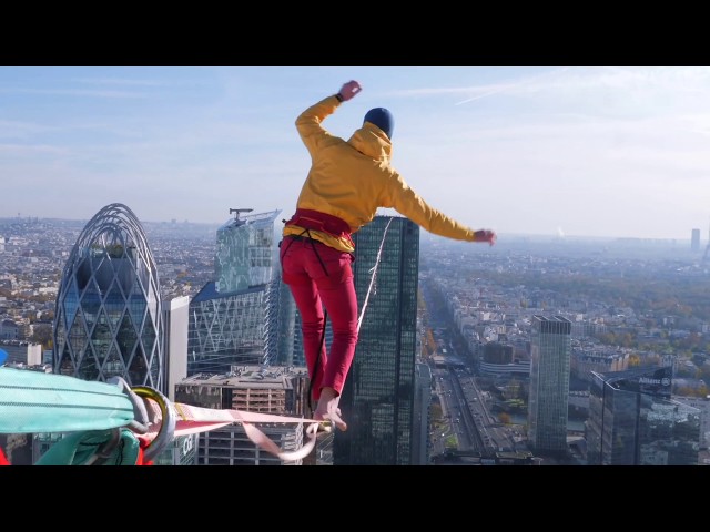 Nathan Paulin Urban Highline in Paris