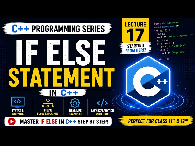 If Else in C++ with Examples Explained | Class 11th and 12th MH Board | Humonext