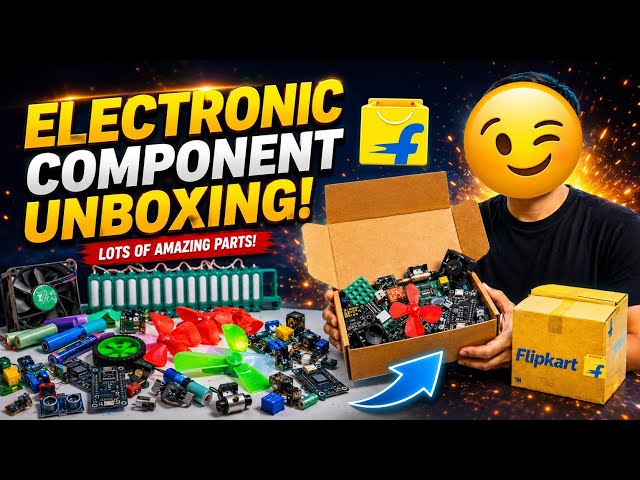 New Box For electronic Creator All usefull Components #viral 