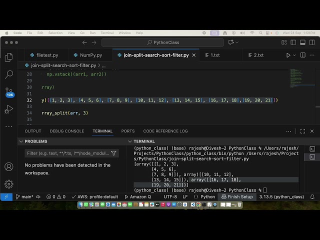 filter in python